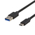 Deltaco USBC-1284 cable USB 1 m USB 3.2 Gen 1 (3.1 Gen 1) USB A Negro