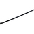 Conrad 1577962 vezetékkötegelő Párhuzamos nyílású kötegelő Poliamid Fekete 100 db