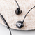 Baseus NGH06-01 fejhallgató és headset Hallójárati 3,5 mm-es csatlakozó Fekete