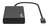 Manhattan 152747 base para portátil y replicador de puertos USB Tipo C Negro