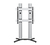 B-Tech MODE-AL - Premium Freestanding Single Screen Twin Column UC Stand - (VESA 900 x 800) - 2m