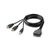 Belkin F1DN2MOD-HC-H06 toetsenbord-video-muis (kvm) kabel Zwart 1,8 m