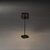Konstsmide Nice asztali lámpa 2,5 W LED Fekete