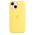 Apple iPhone 13 mini Silikon Case mit MagSafe - Zitronenschale