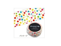 Klebeband Mark's Masté Washi Masking Tape Colorful Dots