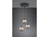 LED Pendelleuchte mit Rattan Geflecht Natur und Gitter im Boho Stil Ø 41cm