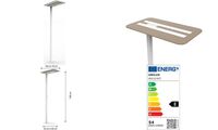 UNiLUX LED-Stehleuchte NEXUS, weiß, mit Filzplatte (64000411)