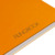 Oxford International A4+ Hardcover doppelspiralgebundenes Filingbook, liniert 6 mm, 100 Blatt, orange, SCRIBZEE® kompatibel