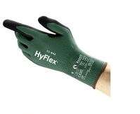 Ansell 11-842 HyFlex®FORTIX Gr. 5 Recyclingnylon, Nitrilschaum grün-schwarz Inn