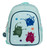 ALLC Rucksack mit Isofach Monster BPMOBU36 hellblau 27x32x19cm