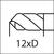 Artikeldetailsicht FORMAT FORMAT Spiralbohrer VHM 12xD IK HB SUPRA 17,8mm