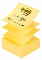 Post-it Z Notes 76x76mm 100 Sheets Canary Yellow (Pack 12)