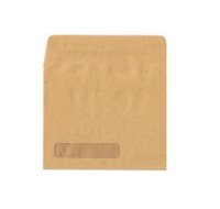 Sage Compatible Wage Envelope 107x128mm Self Seal Window 90gsm Manill(Pack 1000)