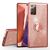 NALIA Cover con Anello compatibile con Samsung Galaxy Note 20 Custodia, Glitter Silicone Case con 360 Gradi Ring Holder Brilliantini Resistente Copertura Diamante Bling Gel Skin...