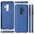 NALIA Custodia compatibile con Samsung Galaxy S9 Plus, Cover Protezione Ultra-Slim Hard-Case Rigida Protettiva Telefono Cellulare, Smartphone Bumper Sottile en Effetto Metallo  Blu