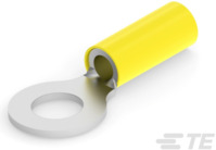 Isolierter Ringkabelschuh, 2,26-6,64 mm², AWG 12 bis 10, 6.73 mm, M6, gelb