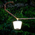 LED Flaschenleuchte Lamprusco; 11.5x13.8 cm (ØxH); warmweiß