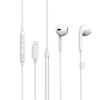 In-ear Headphone Earpod with MFI lightning plug for iPhones and iPads. Cable length: 1,2m Headsets