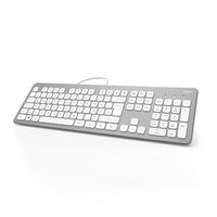 Kc-700 Keyboard Usb Qwertz , German Silver ,