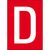 Numbers & letters DIN A4 size 210.00 mm x 297.00 mm NL7541A4RD-D, Red, White, Rectangle, Permanent, White on red, A4, PolyesterSelf Adhesive Labels