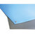 Estera de sobremesa ESD HR-Matting, L x A 1200 x 600 mm, azul.