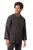Chef Works Urban Gramercy Unisex Chef Jacket - Single Breasted in Black - XS