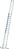 Seilzugleiter Skyline 2E 2x16 Sprossen Leiterlänge max 8,33 m Arbeitshöhe 9,00 m