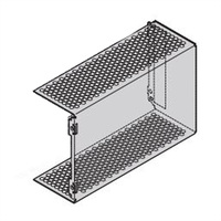 SCHROFF Geperforeerde kap voor frame type PIU, 6U, 7HP, 167D