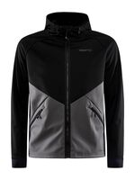 Craft Glide Hood Jacket M S BLACK-GRANITE