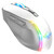 Spirit of Gamer Egér Vezeték nélküli - ELITE-M50 White (Optikai, 8000DPI, 1000Hz, 6 programozható gomb, RGB, fehér)