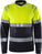 Flamestat High Vis Langarm-T-Shirt Kl.1, 7107 TFL Warnschutz-gelb/marine Gr. XS