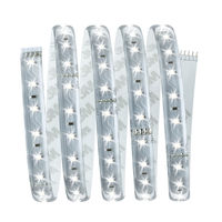 LED Strip Basis-Set MAX LED 500, beschichtet, mit Steckertrafo, 230V/24V, 20VA, 9W 6500K 440lm/m, 150cm /1.25cm