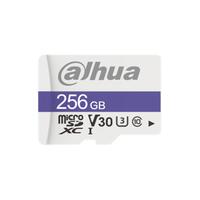 DAHUA MICROSD 256GB MICROSD CARD, READ SPEED UP TO 95 MB/S, WRITE SPEED UP TO 45 MB/S, SPEED CLASS C10, U3, V30, TBW 40TB (DHI-TF-C100/256GB)