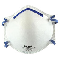 Scan 2ECB22 Moulded Disposable Mask FFP2 Protection (Pack 3)