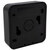 CamdenBoss CBRS02SBK Room Sensor Enclosure, Size 2, Solid, Black, 74x74x25.5mm Image 2