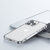 Etui pokrowiec do iPhone 14 Pro pancerna obudowa z haczykami podstawką przezroczysty
