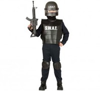 Casco de Agente Swat para niños Universal Niños