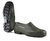 Cipő PVC zoknira húzható víz/lúgálló darkolive/fekete 41