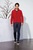 Kabát Sols Race férfi softshell cipzáras férfi, pepper red, L