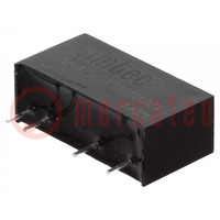 Converter: DC/DC; 1W; Uin: 10.8÷13.2V; Uout: 5VDC; Iout: 200mA; SIP7