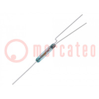 Reed switch; Range: 20÷25AT; Pswitch: 10W; Ø2.54x14mm; 0.5A