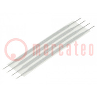 Connector: elastische geleiderbrug; R.lint: : 2,54mm; L: 38,1mm