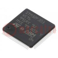 IC: ARM microcontroller; 72MHz; LQFP100; 2÷3.6VDC; -40÷85°C