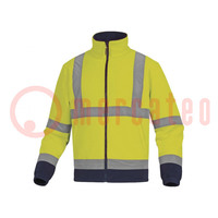 High visibility jacket; Size: XXL; yellow; ZENITH; Class: 2