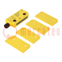 Safety switch: magnetic; Eden; IP67,IP69K; plastic; -40÷70°C; 15mm