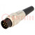 Connector: M16; plug; male; soldering; for cable; PIN: 7; 5A; 250V
