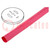 Krimpkous; zonder lijm; 2: 1; 25,4mm; rood; polyolefin; -55÷125°C
