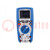 Digital multimeter; Bluetooth; LCD TFT 2,2"; 320x240; True RMS