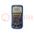 Multimetro digitale; Bluetooth; LCD; 4,5 cifre (22000); 3x/s