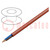 Wire: mains; HLGs; 2x1mm2; Insulation: LSZH; Colour: red; Core: Cu